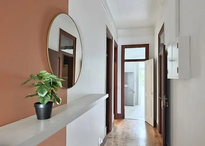 Flh Campo Pequeno Stylish Interior Lejlighed